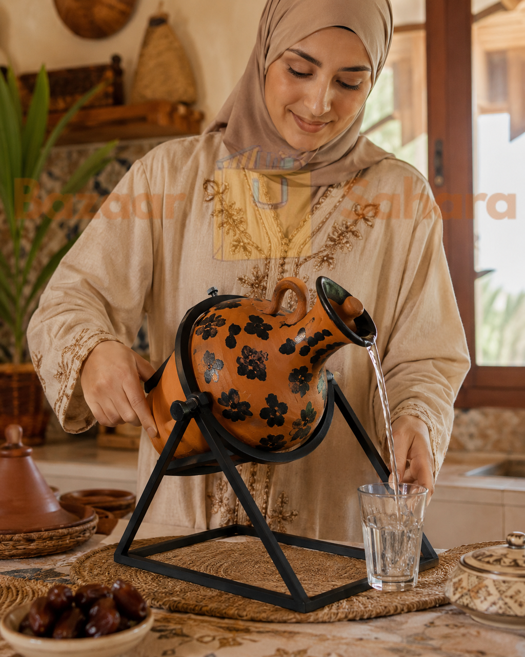 حامل جرة الماء